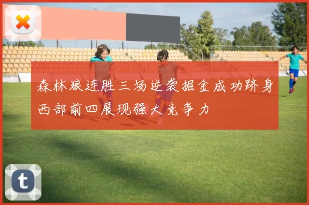 森林狼连胜三场逆袭掘金成功跻身西部前四展现强大竞争力